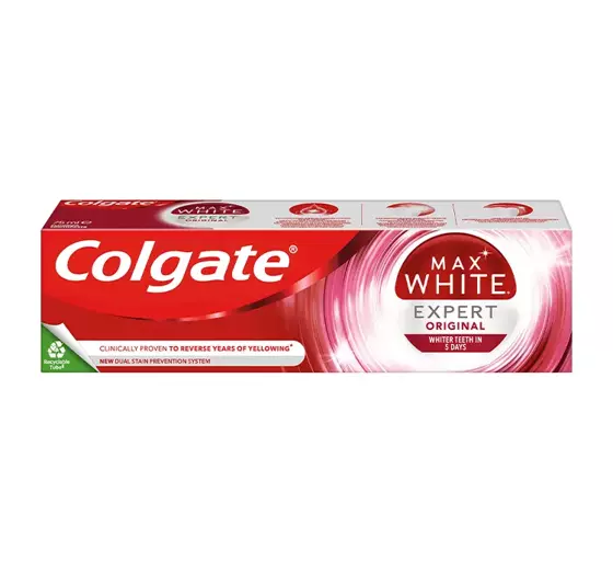 COLGATE MAX WHITE EXPERT ORIGINAL ZAHNPASTA 75ML