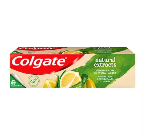 COLGATE NATURAL EXTRACTS LEMON & ALOE ZAHNPASTA 75ML