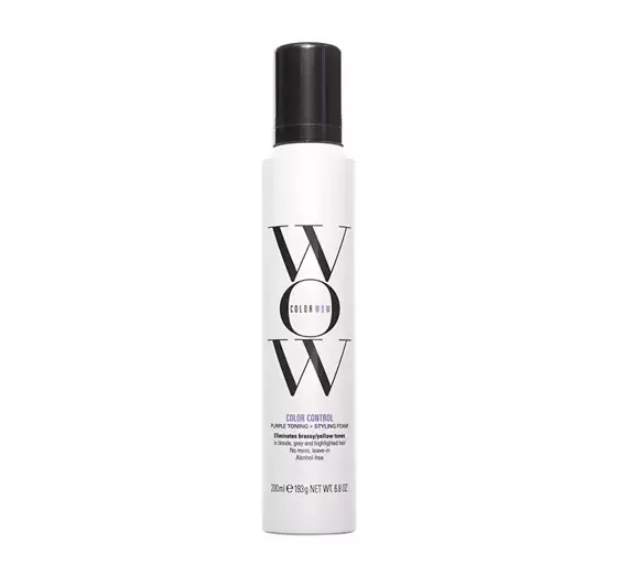 COLOR WOW COLOR CONTROL PURPLE SCHAUMFESTIGER FÜR BLONDES HAAR 200ML