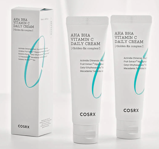 COSRX REFRESH AHA BHA VITAMIN C DAILY CREAM GESICHTSCREME 50ML