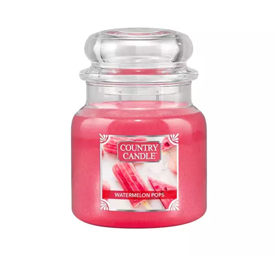 COUNTRY CANDLE DUFTKERZE MITTLERES GLASS WATERMELON POPS 453G