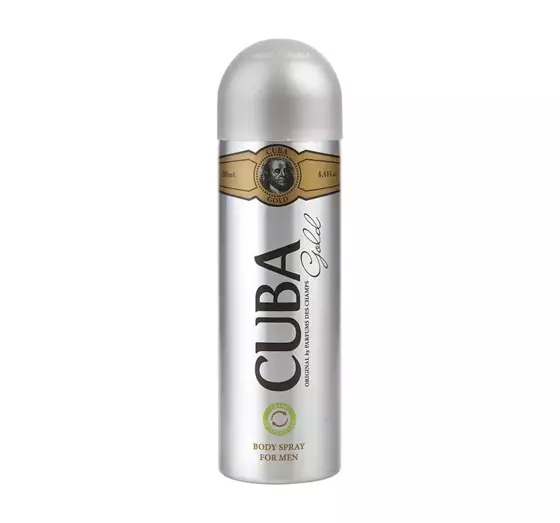 CUBA GOLD DEODORANT SPRAY 200 ML 