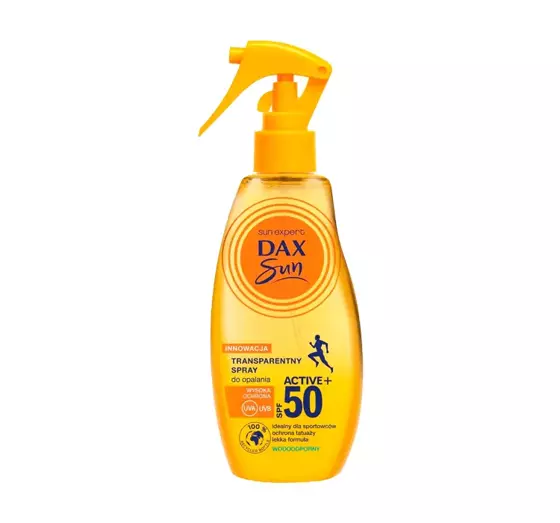 DAX SUN ACTIVE+ TRANSPARENTES SONNENSPRAY SPF 50 200ML