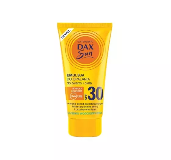 DAX SUN BRÄUNUNGSEMULSION FÜR GESICHT UND KÖRPER SPF30 50ML