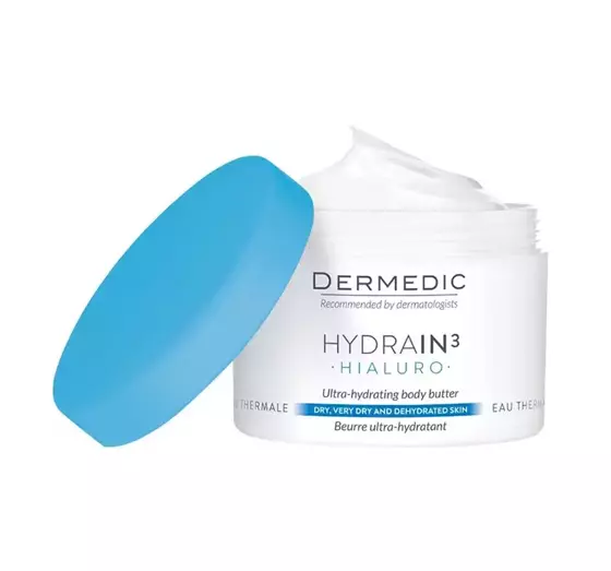 DERMEDIC HYDRAIN3 HIALURO ULTRA-FEUCHTIGKEITSSPENDENDE KÖRPERBUTTER 30ML