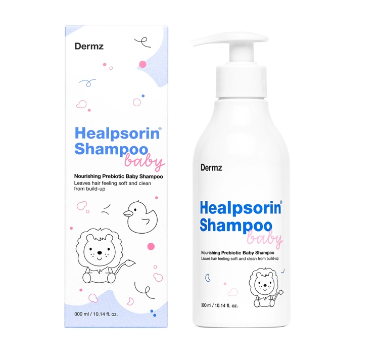 DERMZ LABORATORIES HEALPSORIN BABY SHAMPOO FÜR KINDER UND SÄUGLINGE 300ML