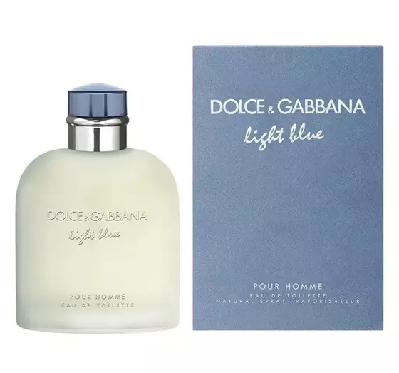 DOLCE & GABBANA LIGHT BLUE POUR HOMME EDT SPRAY 200 ML