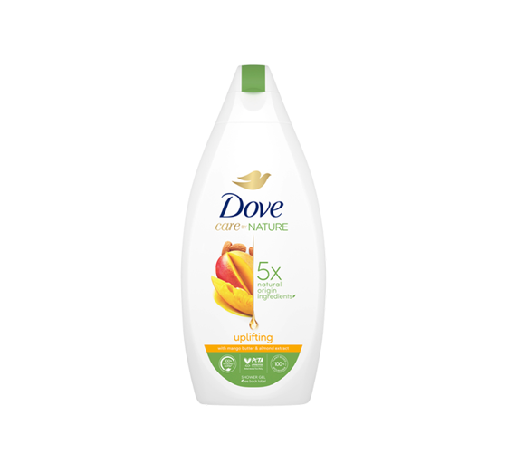 DOVE CARE BY NATURE DUSCHGEL MANGO BUTTER & ALMOND EXTRACT 400ML