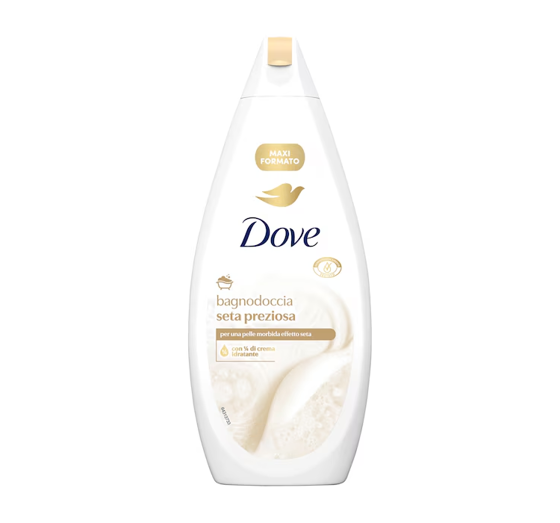 DOVE CREMIGES DUSCHGEL SEIDE 750ML