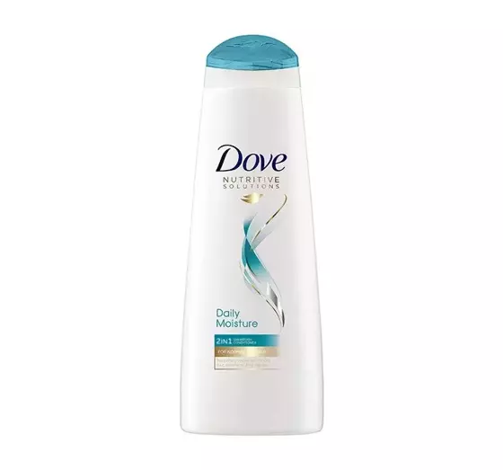 DOVE NOUTRITIVE SOLUTIONS DAILY MOISTURE 2IN1 SHAMPOO + SPÜLUNG 400 ML