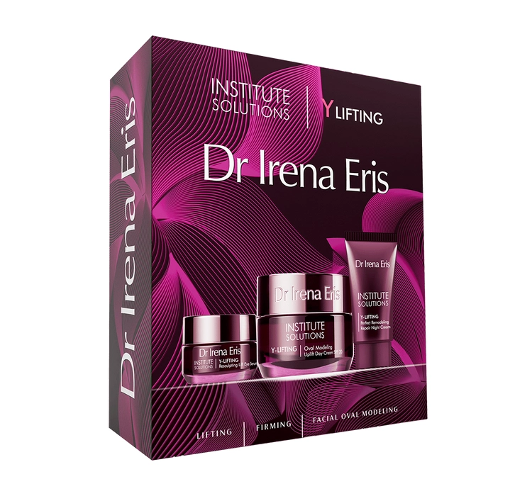 DR IRENA ERIS INSTITUTE SOLUTIONS Y LIFTING KOSMETIKSET ZUR GESICHTSPFLEGE TAGESCREME + NACHTCREME + AUGENSERUM 