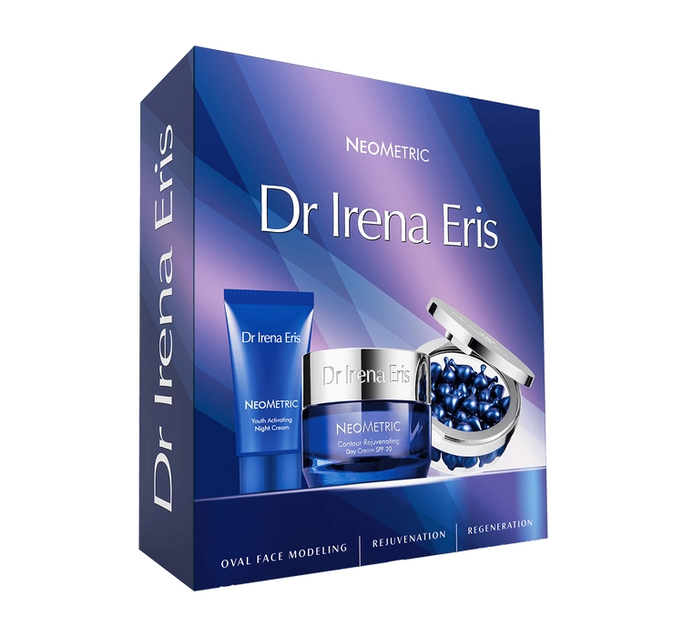 DR IRENA ERIS NEOMETRIC SET FÜR GESICHTSPFLEGE CREME FÜR TAG UND NACHT + KAPSELN