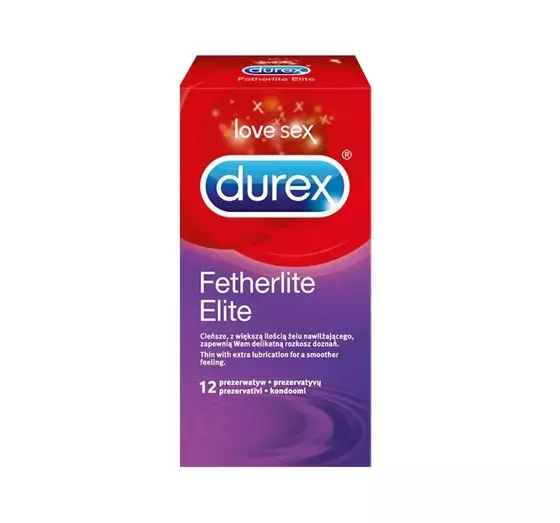 DUREX FETHERLITE ELITE KONDOME 12 STÜCK