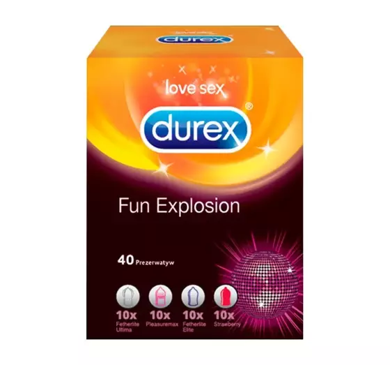 DUREX FUN EXPLOSION KONDOME 40 STÜCK