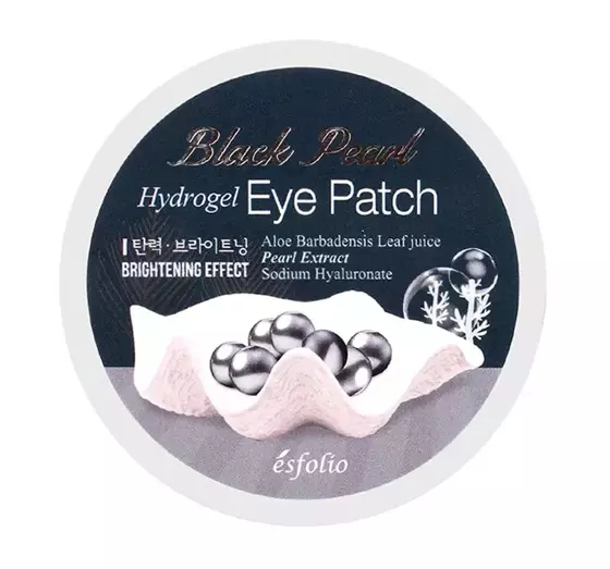 ESFOLIO BLACK PEARL FEUCHTIGKEITSSPENDENDE UND PFLEGENDE HYDROGEL-AUGENPADS 90G