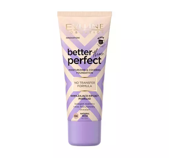 EVELINE BETTER THAN PERFECT FOUNDATION 4 NATURAL BEIGE 30ML