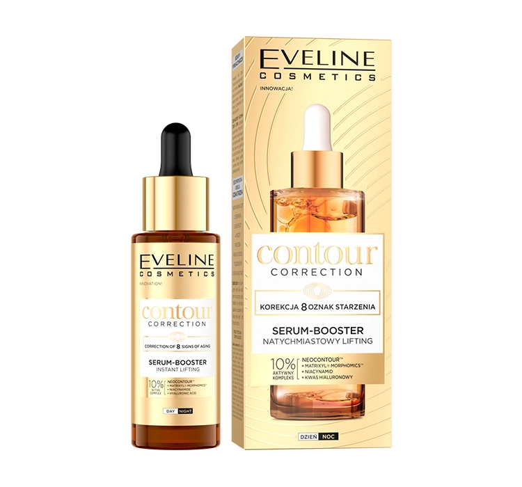 EVELINE CONTOUR CORRECTION SERUM-BOOSTER FÜR SOFORTIGEN LIFTINGEFFEKT 30ML