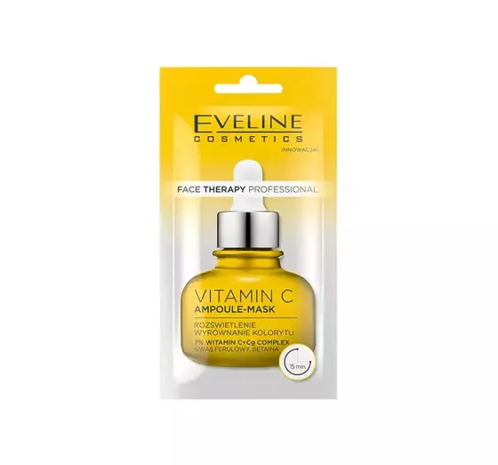 EVELINE FACE THERAPY PROFESSIONAL VITAMIN C AUFHELLENDE GESICHTSMASKE 8ML