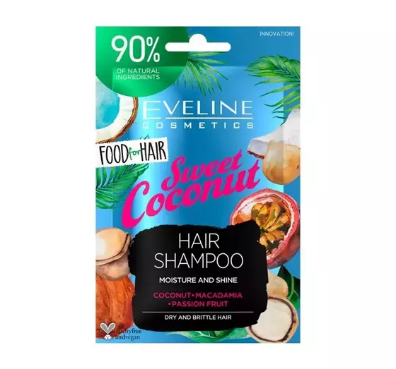 EVELINE FOOD FOR HAIR SWEET COCONUT SHAMPOO 20ML