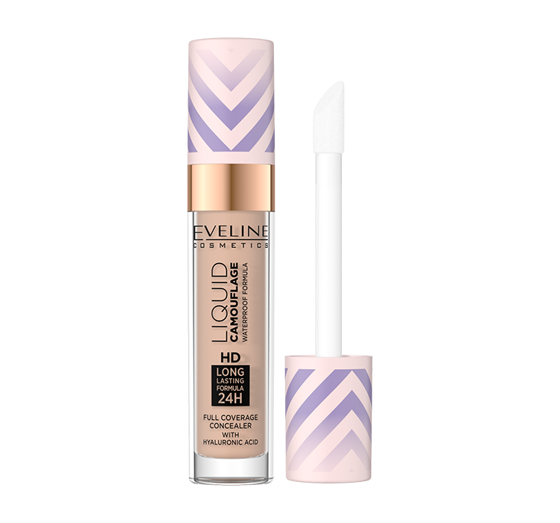 EVELINE LIQUID CAMOUFLAGE CONCEALER MIT HYALURONSÄURE 06 MEDIUM BEIGE 7ML