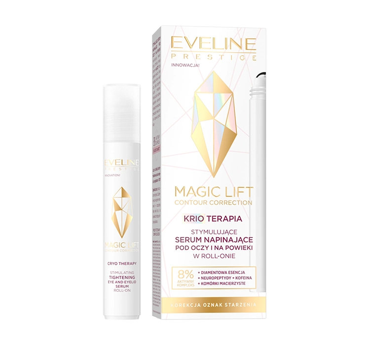 EVELINE MAGIC LIFT AUFPOLSTERNDES SERUM FÜR AUGEN UND AUGELIDER ROLL-ON 15ML