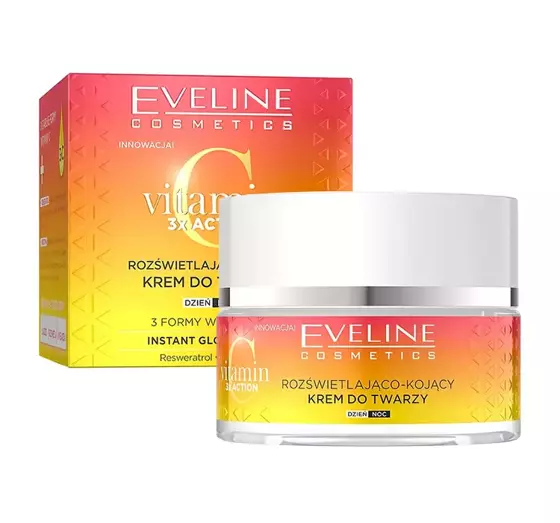 EVELINE VITAMIN C 3X ACTION AUFHELLEND-LINDERNDE GESICHTSCREME 50ML