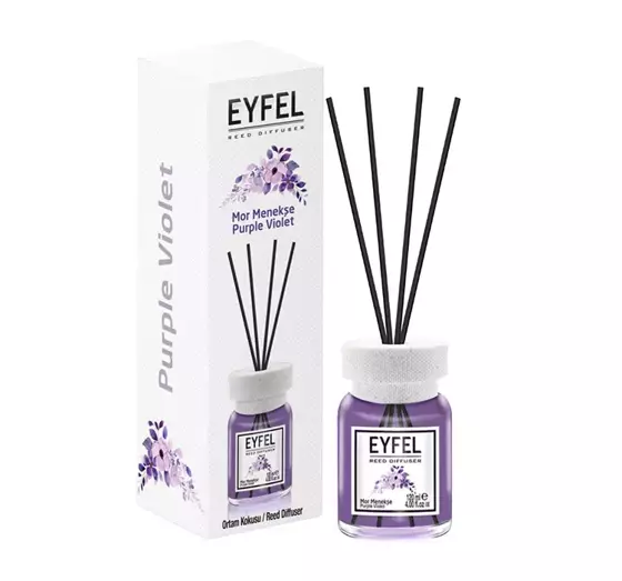 EYFEL LUFTERFRISCHER DUFTSTICKS PURPLE VIOLET 120ML