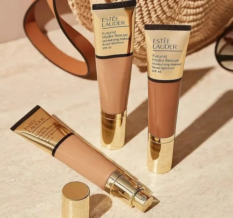 Estée Lauder Futurist Hydra Rescue Moisturizing Makeup SPF45 Foundation 2N1 Desert Beige 35ml