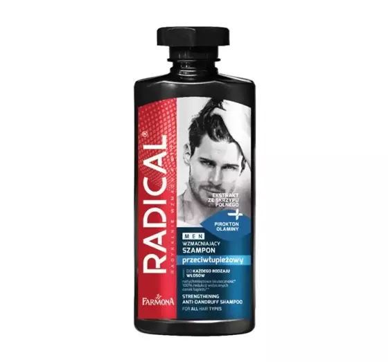 FARMONA RADICAL MEN STÄRKENDES ANTI-SCHUPPEN-SHAMPOO 400ML