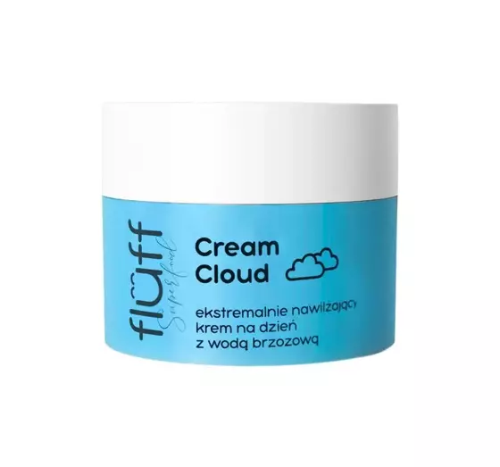 FLUFF CREAM CLOUD EXTREM FEUCHTIKGEITSSPENDENDE TAGESCREME MIT BIRKENWASSER 50ML