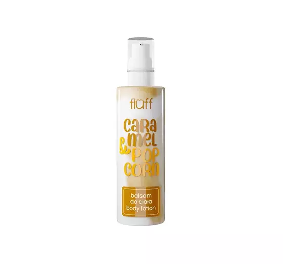 FLUFF KÖRPERBALSAM CARAMEL & POPCORN 160ML