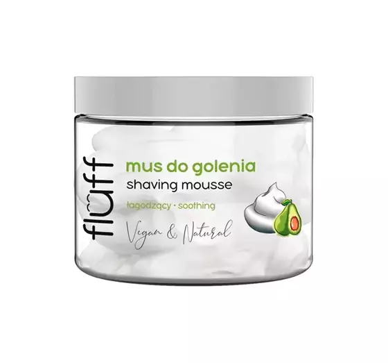 FLUFF SUPERFOOD VEGANE RASIERMOUSSE 200ML