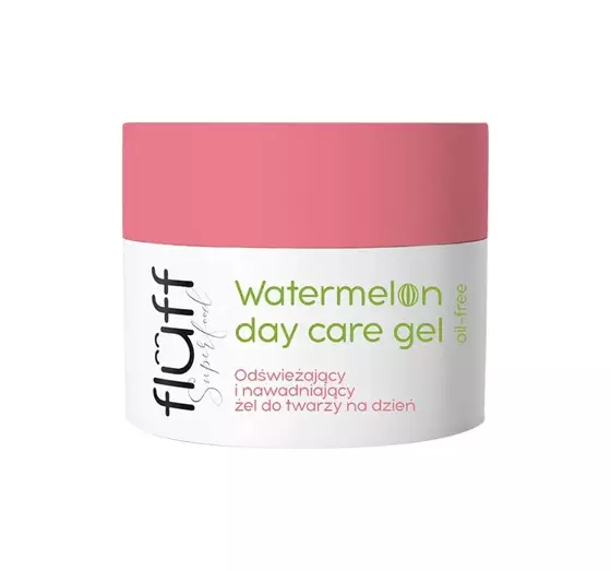 FLUFF WATERMELON ERFRISCHENDES UND FEUCHTIGKEITSSPENDENDES GESICHTSGEL ZUR TAGESPFLEGE 50ML