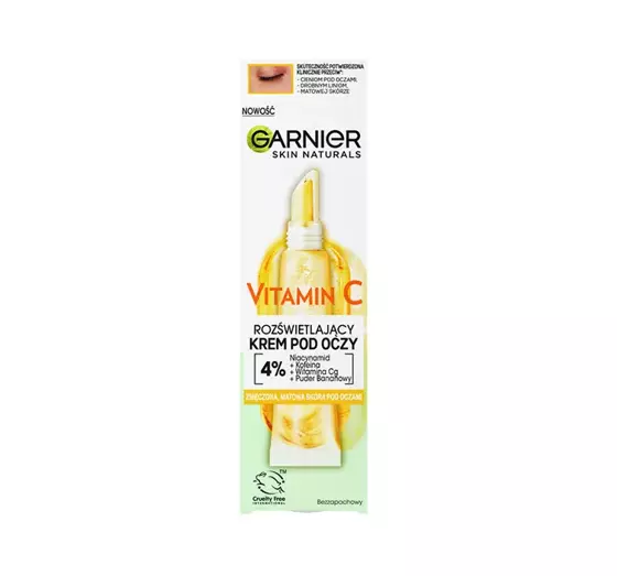 GARNIER SKIN NATURALS VITAMIN C AUFHELLENDE AUGENCREME 15ML