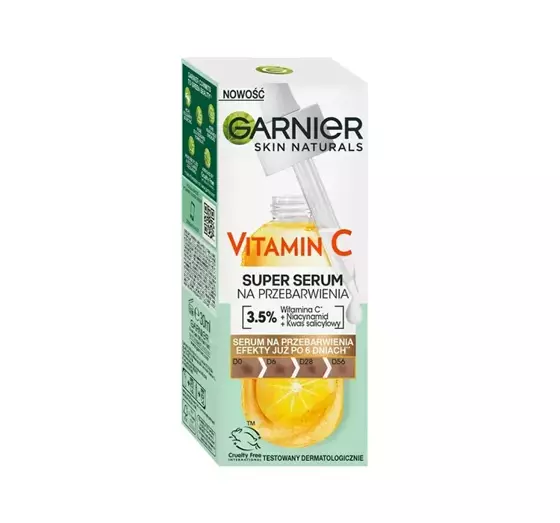 GARNIER SKIN NATURALS VITAMIN C SUPER SERUM GEGEN VERFÄRBUNGEN 30ML