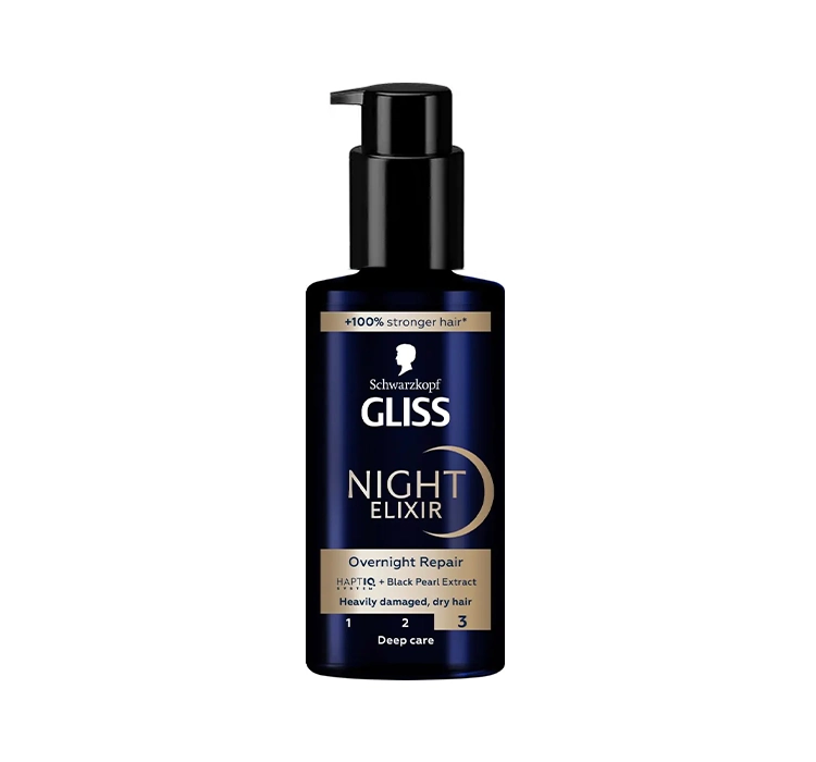 GLISS NIGHT ELIXIR OVERNIGHT REPAIR LEAVE IN NACHTKUR 100ML