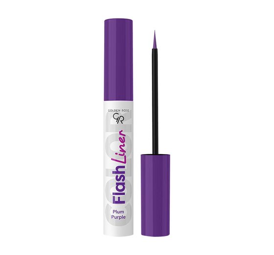 GOLDEN ROSE FLASH LINER FLÜSSIGER EYELINER 107 PLUM PURPLE 3,5ML