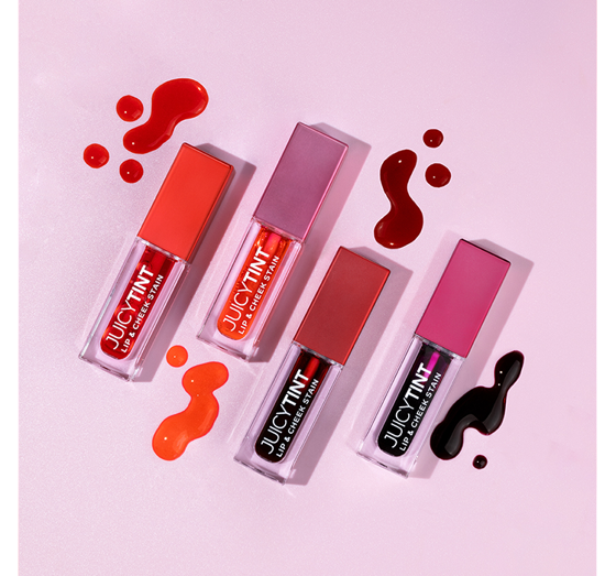 GOLDEN ROSE JUICY TINT LIP & CHEEK STAIN LIPPENSTIFT UND WANGENROUGE 2IN1 01 PEACH SORBE 5,2ML