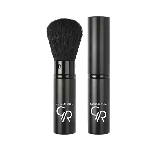 GOLDEN ROSE RETRACTABLE POWDER BRUSH EINZIEHBARER PUDERPINSEL