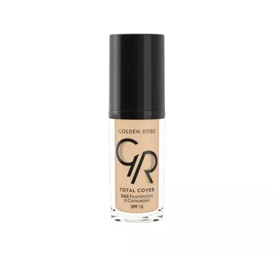 GOLDEN ROSE TOTAL COVER FOUNDATION CONCEALER GRUNDIERUNG 01 30ML