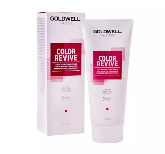 GOLDWELL DUALSENSES COLOR REVIVE FÄRBENDER CONDITIONER COOL RED 200ML