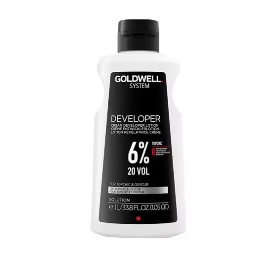 GOLDWELL TOPCHIC OXIDATIONSEMULSION HAARFARBEN ENTWICKLER 6% 20 VOL 1000ML