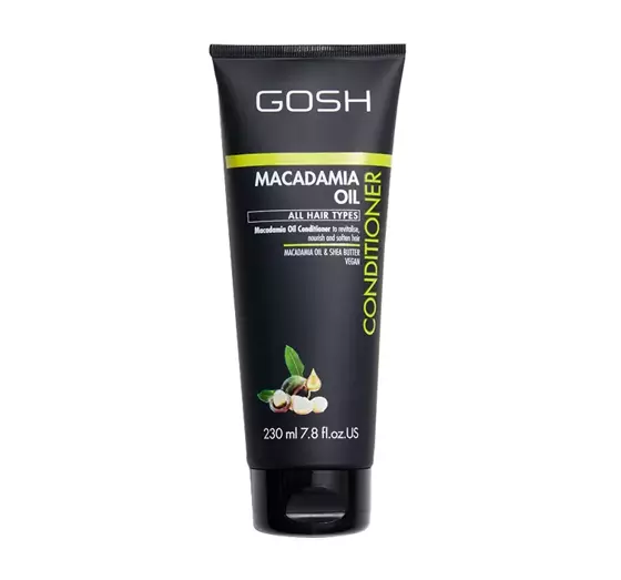 GOSH MACADAMIA OIL VEGANER CONDITIONER FÜR TROCKENES HAAR 230ML