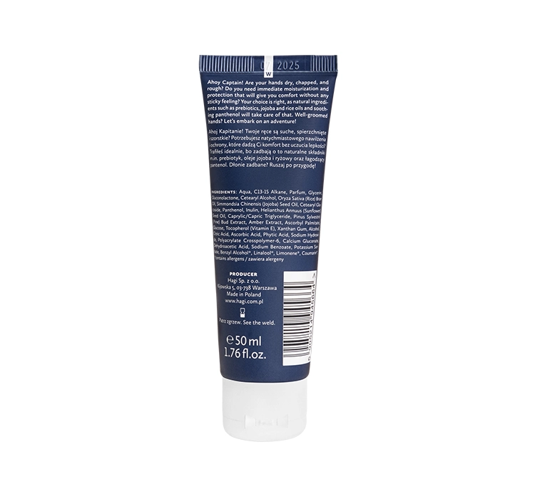 HAGI MEN AHOY CAPTAIN! HANDCREME 50ML