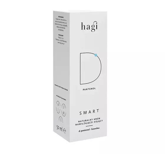 HAGI SMART D FEUCHTIGKEITSSPENDEND-BERUHIGENDE GESICHTSCREME 50ML