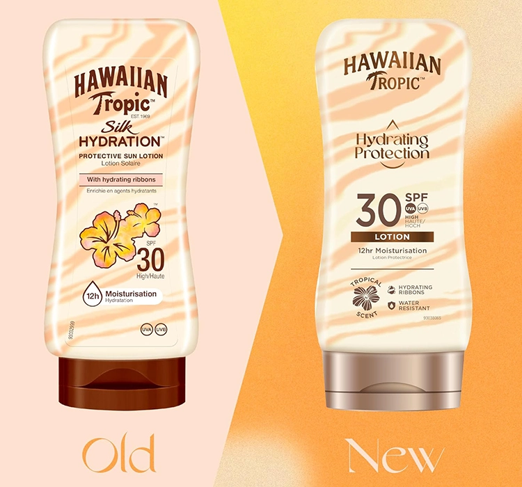 HAWAIIAN TROPIC SILK HYDRATION SUN LOTION SONNENSCHUTZMILCH ZUM SONNENBADEN SPF 30 180ML