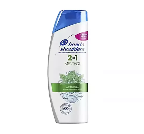 HEAD & SHOULDERS 2IN1 MENTHOL SHAMPOO UND CONDITIONER 2IN1 360ML