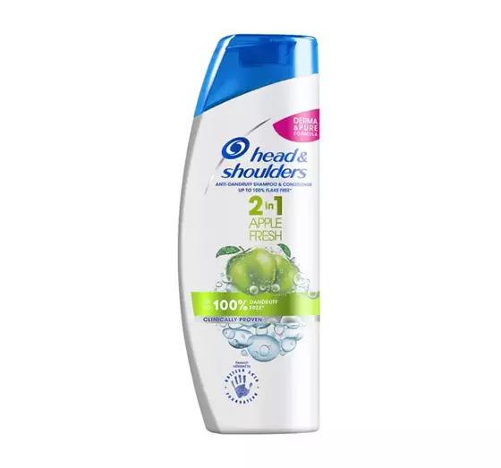 HEAD & SHOULDERS 2IN1 SHAMPOO UND CONDITIONER APPLE FRESH 360ML