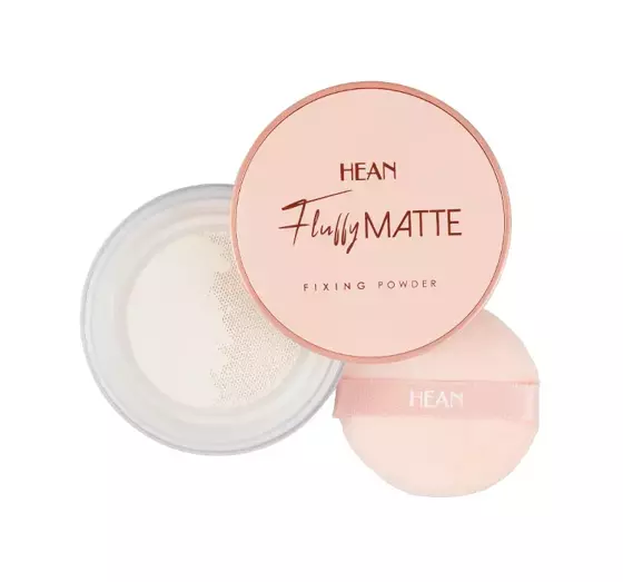 HEAN FLUFFY MATTE FIXING POWDER LOSES MATTEIRENDES PUDER 7,5G