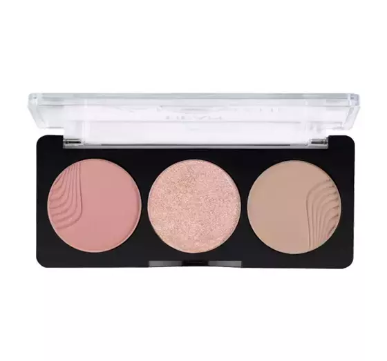 HEAN GLOW NUDE PALETTE MAKE-UP-PALETTE 3W1 DAYGLOW 9G